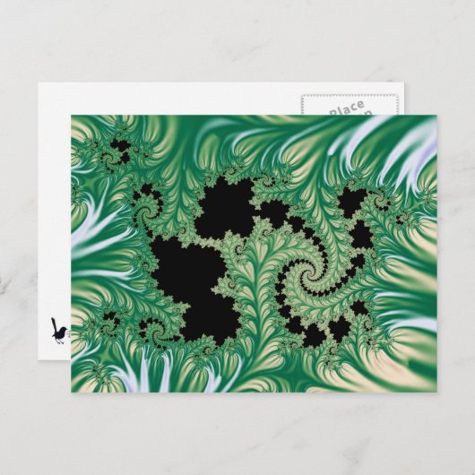 Fractal Fronds Briefkaart (Voorkant / Achterkant)