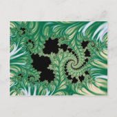 Fractal Fronds Briefkaart (Voorkant)