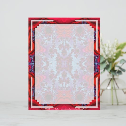 Fractal FS~12 Custom Letterhead 03 - 8,5 inch x 11 (Staand voorkant)