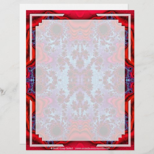 Fractal FS~12 Custom Letterhead 03 - 8,5 inch x 11 (Voorkant / Achterkant)