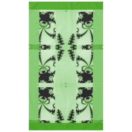 Fractal Garden bidsprinkhaan A Tafelkleed (Voorkant)