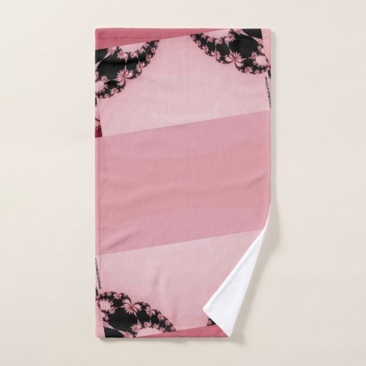 Fractal Garden creamy Bad Handdoek (Handdoek)