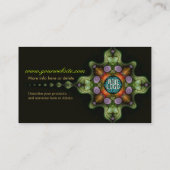 Fractal Garden Cross met Logo Visitekaartjes (Achterkant)
