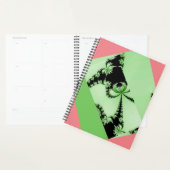 Fractal Garden green & creamy Planner (Display)