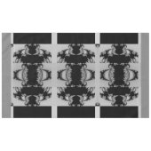 Fractal Garden grijs A Tafelkleed (Voorkant (Horizontaal))