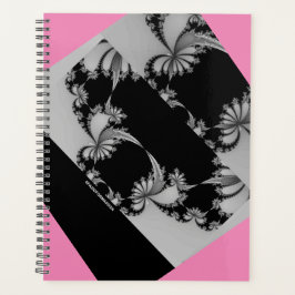 Fractal Garden grijs en thulian Planner
