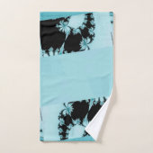 Fractal Garden lagune Bad Handdoek (Handdoek)