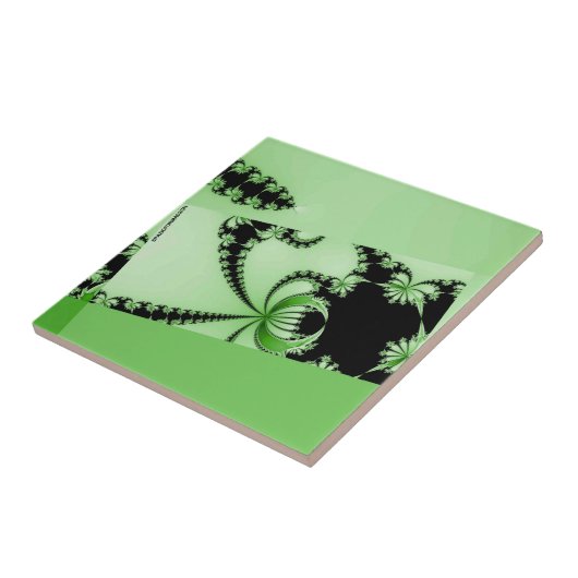 Fractal Garden mantis Tegeltje (Zijkant)