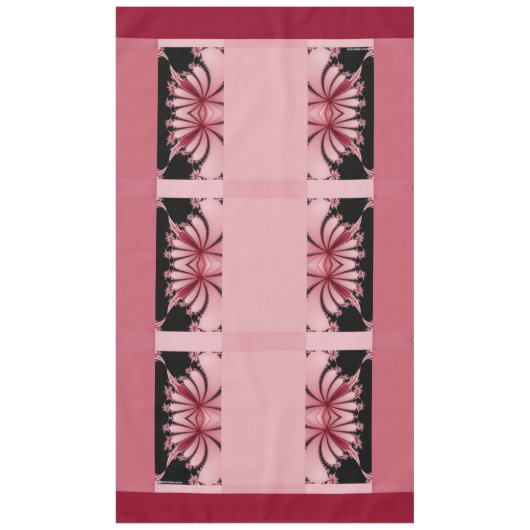 Fractal Garden orchid A Tafelkleed (Voorkant)