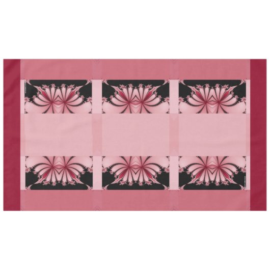 Fractal Garden orchid A Tafelkleed (Voorkant (Horizontaal))