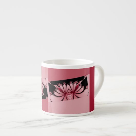 Fractal Garden orchid Espresso Kop (Voorkant rechts)