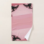 Fractal Garden romig Bad Handdoek (Handdoek)