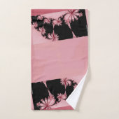 Fractal Garden roos Bad Handdoek (Handdoek)