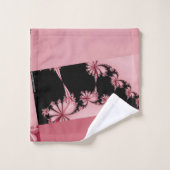 Fractal Garden roos Bad Handdoek (Wasdoekje)