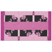 Fractal Garden roos water A Tablecloth Tafelkleed (Voorkant (Horizontaal))