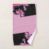 Fractal Garden rozenwater Handdoek (Handdoek)