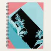 Fractal Garden sky & roos Planner (Voorkant)