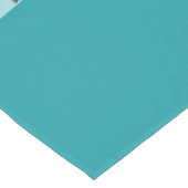 Fractal Garden sky & roos water A Table Runner Lange Tafelloper (Hoek)