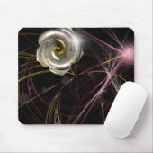 "Fractal Gardenia" Mousepad Muismat (Met muis)