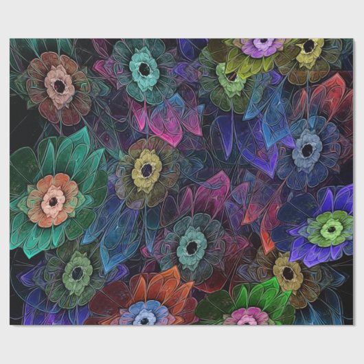 Fractal Gardening Cadeaupapier (Vlak)