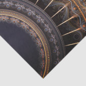 Fractal Gears Abstract 18 deklaagpapier Tissuepapier (Detail)