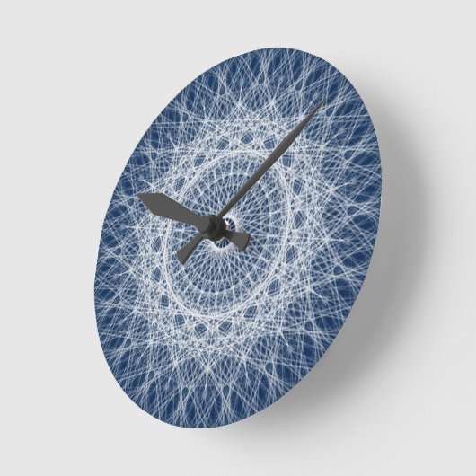 Fractal geometrische spirograaf ronde klok (Hoek)