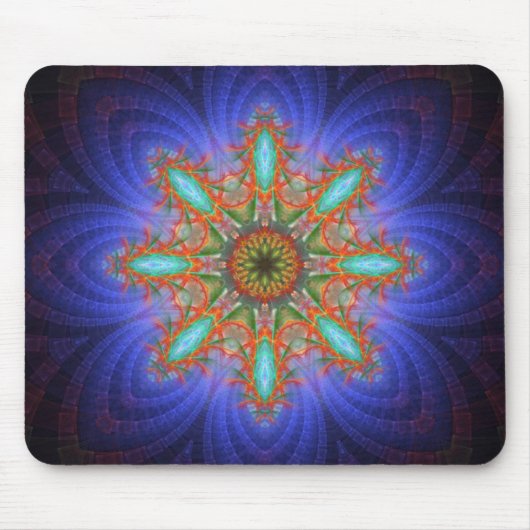 Fractal Geometry Arts Mousepad Muismat (Voorkant)