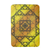 Fractal Geometry Bath Mat (Voorkant Verticaal)