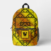 Fractal Geometry Bedrukte Rugzak (Voorkant)