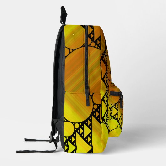 Fractal Geometry Bedrukte Rugzak (Links)