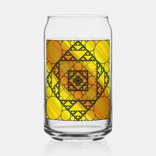 Fractal Geometry Blikvorm Glas (Voorkant)