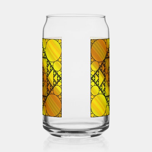 Fractal Geometry Blikvorm Glas (Rechts)