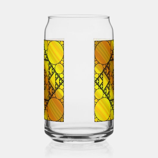 Fractal Geometry Blikvorm Glas (Links)