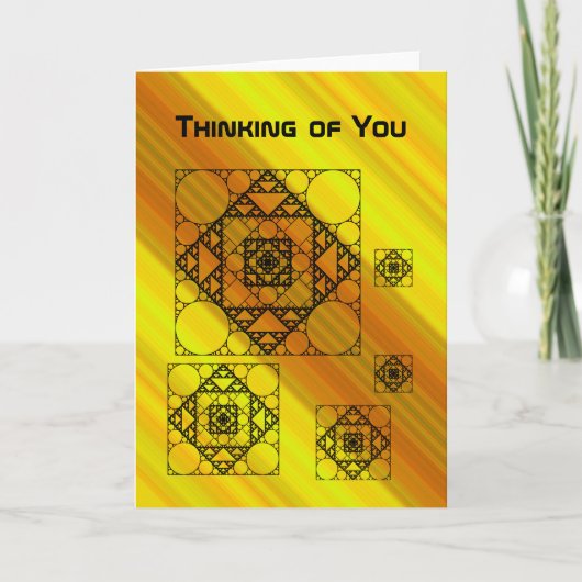 Fractal Geometry Card Kaart (Voorkant)