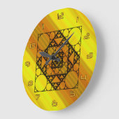Fractal Geometry Clock Grote Klok (Hoek)