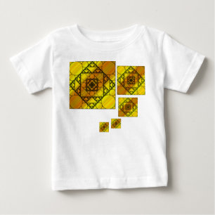Fractal Geometry Kind en Baby Light Shirt