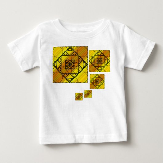 Fractal Geometry Kind en Baby Light Shirt (Voorkant)
