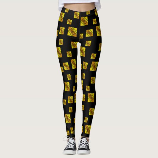 Fractal Geometry Leggings (Voorkant)