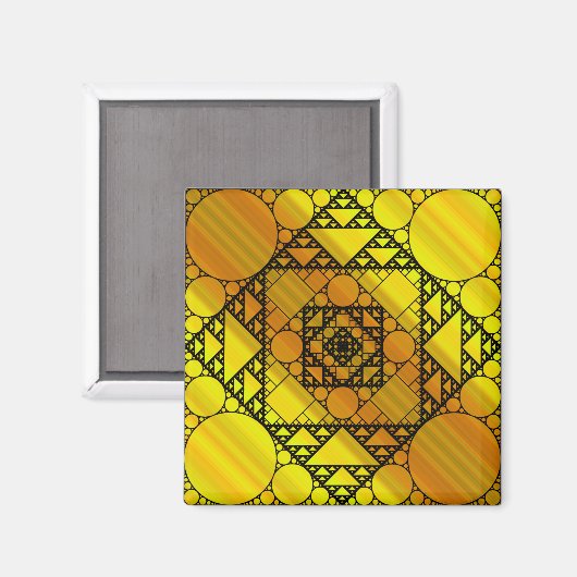 Fractal Geometry Magnet (Voorkant / Achterkant)