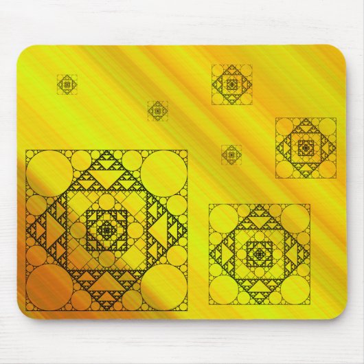 Fractal Geometry Mousepad Muismat (Voorkant)