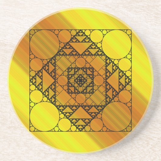 Fractal Geometry Onderzetter (Voorkant)