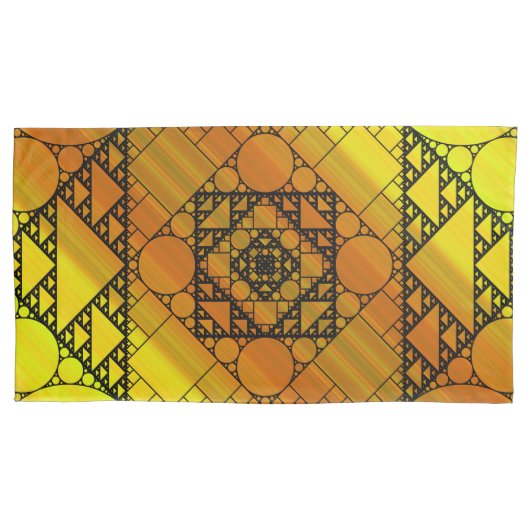 Fractal Geometry Pillow Hoesje Kussensloop (Voorkant)