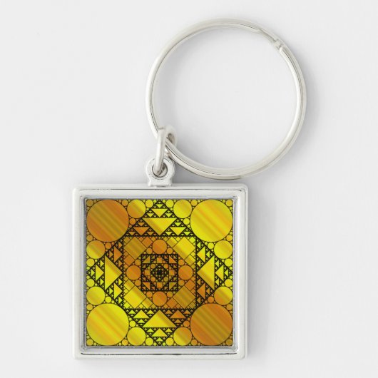 Fractal Geometry Sleutelhanger (Voorkant)