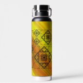 Fractal Geometry Waterfles (Achterkant)