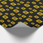 Fractal Geometry Wrapping Paper Cadeaupapier (Hoek)