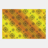 Fractal Geometry Wrapping Paper Set (Voorkant 3)