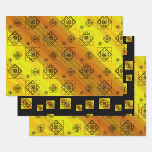 Fractal Geometry Wrapping Paper Set (Set)