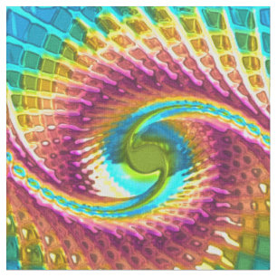 Fractal Glas 7 Aangepaste Stof