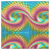 Fractal Glas 7 Aangepaste Stof (Swatch)
