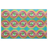 Fractal Glas 7 Aangepaste Stof (Fat Quarter)